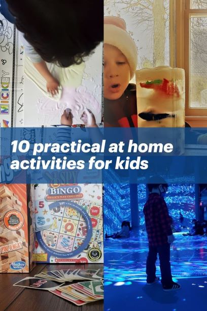 10 Practical at home activities for kids #athomeactivities