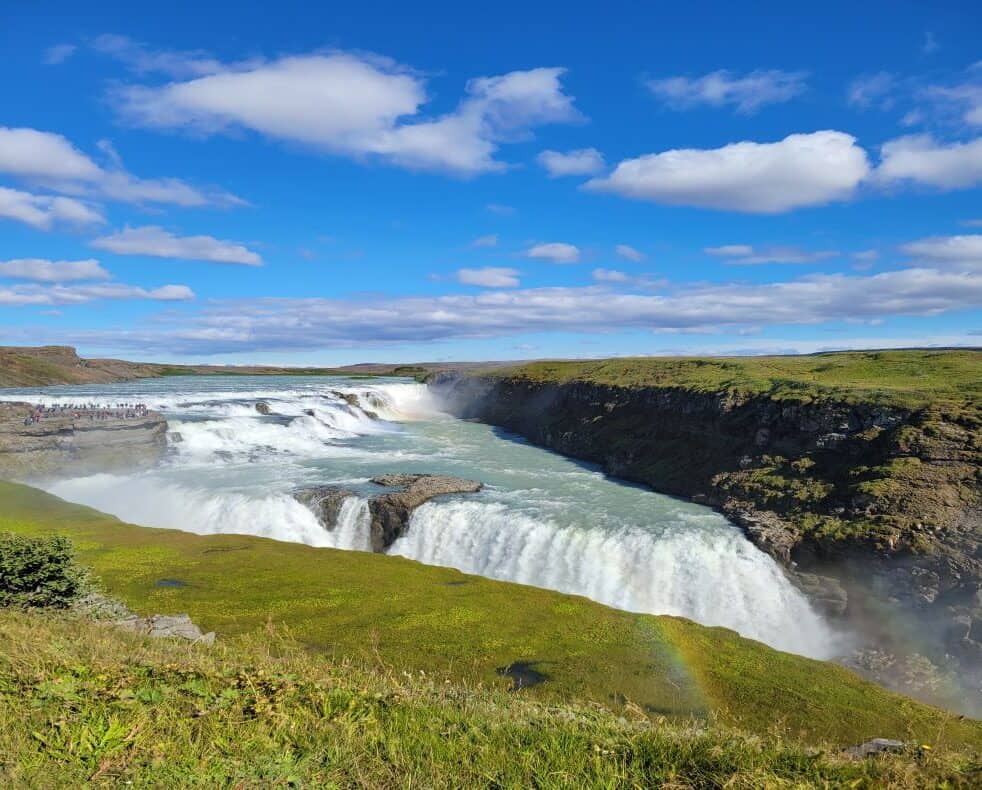 gullfoss waterfall